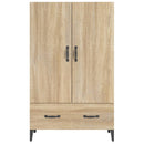 skab 70x31x115 cm konstrueret træ sonoma-eg