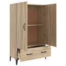 skab 70x31x115 cm konstrueret træ sonoma-eg