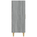 skænk 70x34x90 cm konstrueret træ grå sonoma-eg