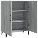 skænk 70x34x90 cm konstrueret træ grå sonoma-eg