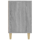 skænk 100x36x60 cm konstrueret træ grå sonoma-eg