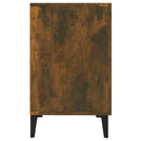 skænk 100x36x60 cm konstrueret træ røget egetræsfarve