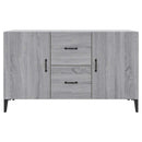 skænk 100x36x60 cm konstrueret træ grå sonoma-eg