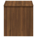 sofabord 102x50,5x52,5 cm konstrueret træ brun egetræsfarve