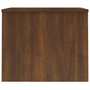 sofabord 80x50,5x41,5 cm konstrueret træ brun egetræsfarve