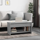 sofabord 102x50x52,5 cm konstrueret træ grå sonoma-eg