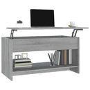 sofabord 102x50x52,5 cm konstrueret træ grå sonoma-eg