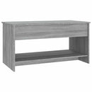 sofabord 102x50x52,5 cm konstrueret træ grå sonoma-eg