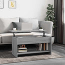 sofabord 102x50x52,5 cm konstrueret træ grå sonoma-eg