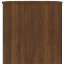 sofabord 102x50x52,5 cm konstrueret træ brun egetræsfarve