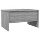 sofabord 80x50x42,5 cm konstrueret træ grå sonoma-eg