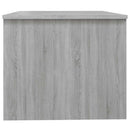 sofabord 80x50x42,5 cm konstrueret træ grå sonoma-eg
