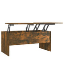 sofabord 102x50,5x46,5 cm konstrueret træ røget egetræsfarve