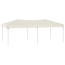 foldbart festtelt 3x6 m cremefarvet