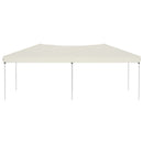 foldbart festtelt 3x6 m cremefarvet