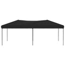 foldbart festtelt 3x6 m sort