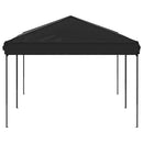 foldbart festtelt 3x6 m sort