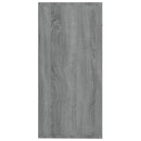 skænk 88x30x65 cm konstrueret træ grå sonoma-eg