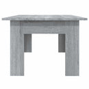 sofabord 100x60x42 cm konstrueret træ grå sonoma-eg