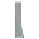 cd-reol 100x23x89,5 cm konstrueret træ grå sonoma