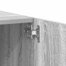 tv-bord 100x35x40 cm konstrueret træ grå sonoma-eg