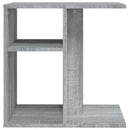 sidebord 50x30x50 cm konstrueret træ grå sonoma-eg