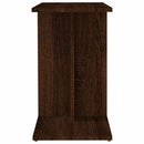 sidebord 50x30x50 cm konstrueret træ brun egetræ