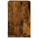 Væghylder 2 pcs Røget eg 26 x 15 x 26 cm Konstrueret træ