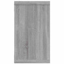 væghylder 4 stk. 80x15x26,5 cm konstrueret træ grå sonoma-eg