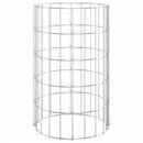 gabionsøjle Ø30x50 cm galvaniseret stål rund