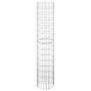 gabionsøjle Ø30x150 cm galvaniseret stål rund