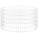 gabionsøjle Ø100x50 cm galvaniseret stål rund