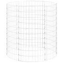 gabionsøjle Ø100x100 cm galvaniseret stål rund