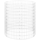 gabionsøjle Ø100x100 cm galvaniseret stål rund