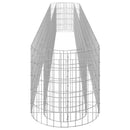 gabion-højbed 400x50x50 cm galvaniseret jern
