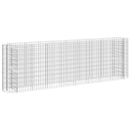 gabion-højbed 330x50x100 cm galvaniseret jern