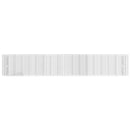 gabion-højbed 610x50x100 cm galvaniseret jern