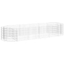 gabion-højbed 300x100x50 cm galvaniseret jern