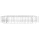 gabion-højbed 300x100x50 cm galvaniseret jern