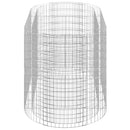 gabion-højbed 200x100x100 cm galvaniseret jern