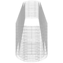 gabion-højbed 600x100x100 cm galvaniseret jern