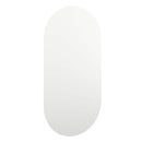spejl med LED-lamper 40x20 cm oval glas