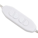 spejl med LED-lamper 80x40 cm oval glas