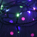 LED-lyskæde med 150 LED'er 15 m PVC pastelfarver