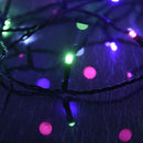 LED-lyskæde med 400 LED'er 40 m PVC pastelfarver