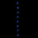 LED-lyskæde med 600 LED'er 60 m PVC blå