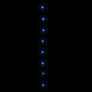 LED-lyskæde 1000 LED'er 100 m PVC blå