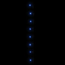 LED-lyskæde 2000 LED'er 200 m PVC blå