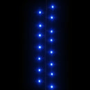 kompakt LED-lyskæde 1000 LED'er 25 m PVC blåt lys