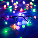 kompakt LED-lyskæde 2000 LED'er 45 m PVC flerfarvet lys